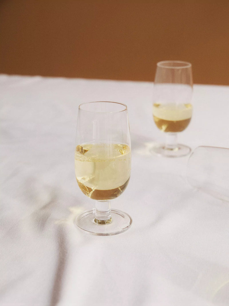 The Conran Shop Grove short stem flute glass set of 4 200ml - British product