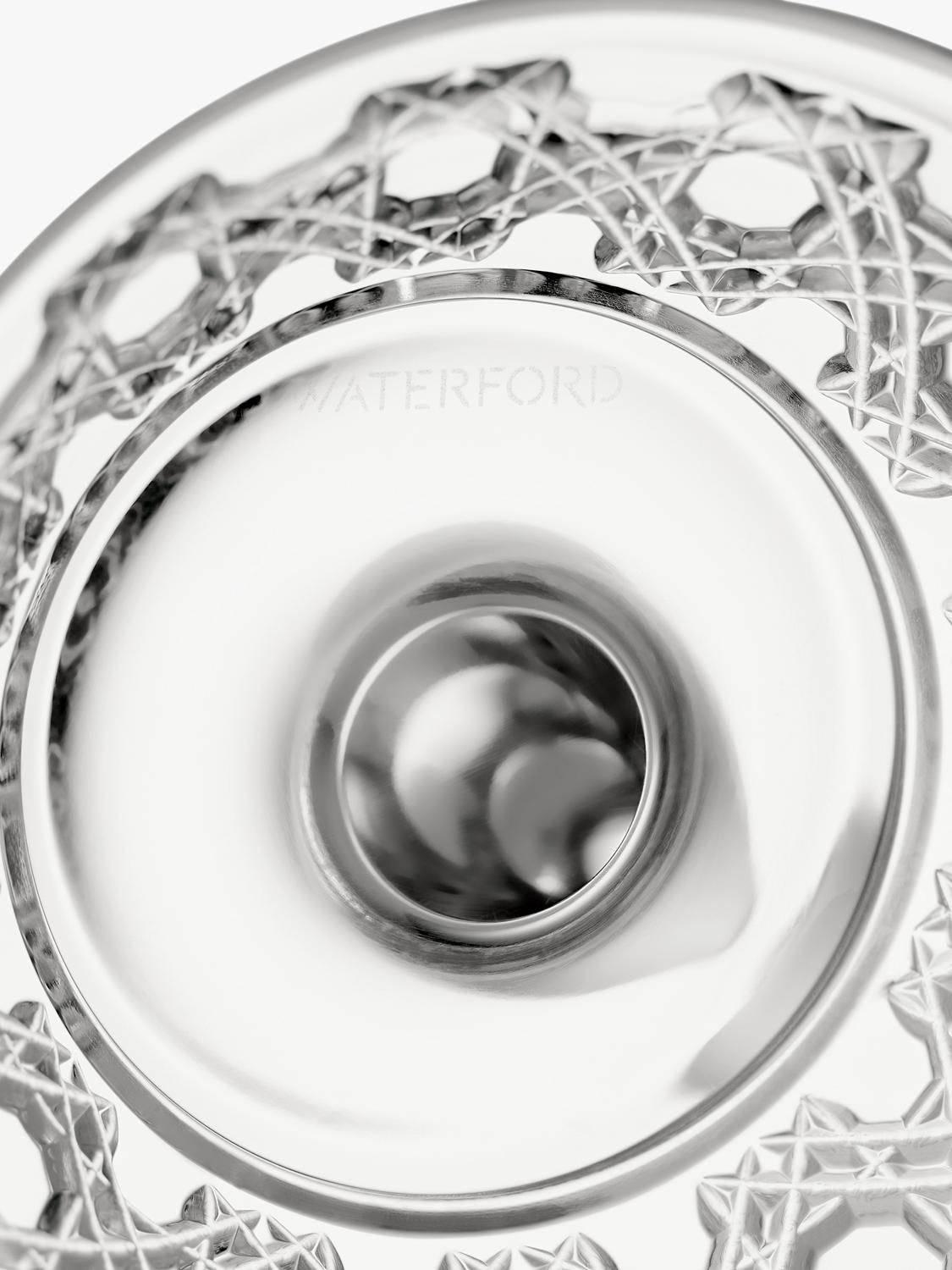 Waterford Opulence crystal cut glass ring holder (British brand)