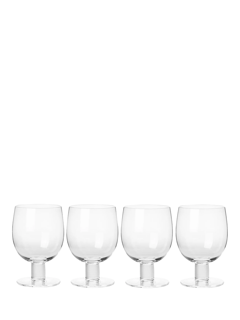 Conran Grove wine glasses set of 4 clear, imported from the UK