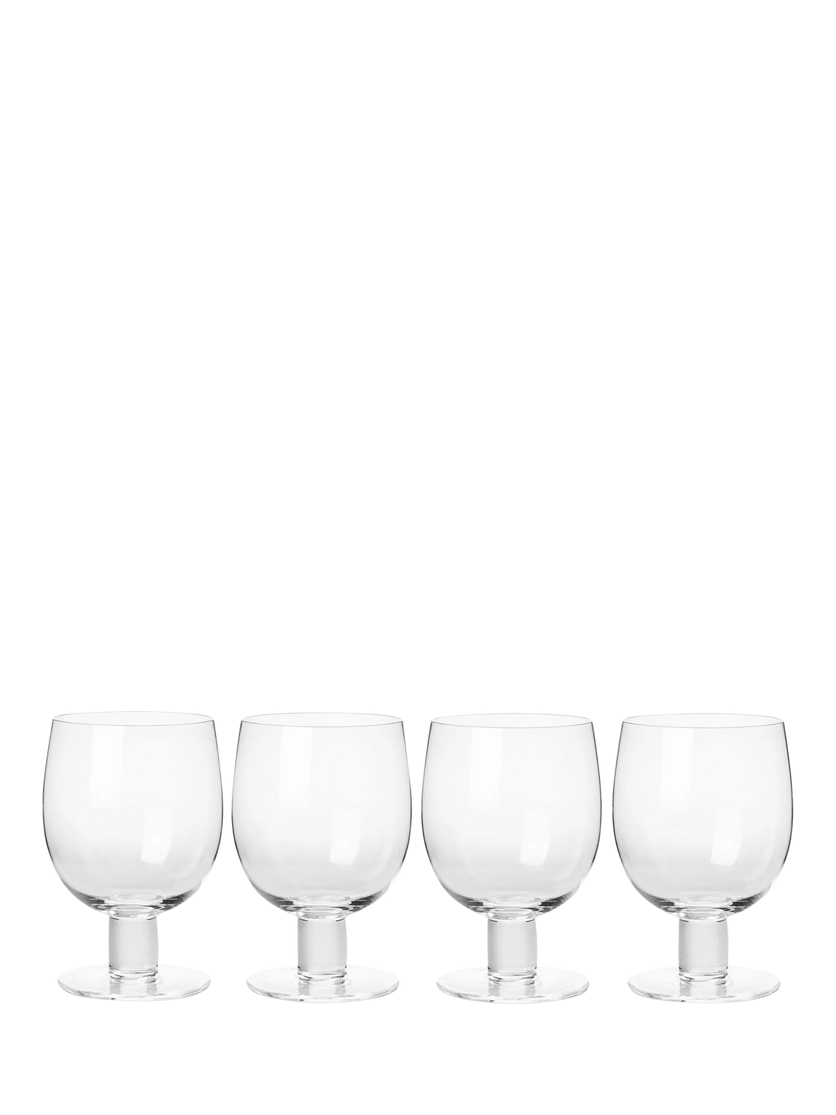 Conran Grove wine glasses set of 4 clear, imported from the UK