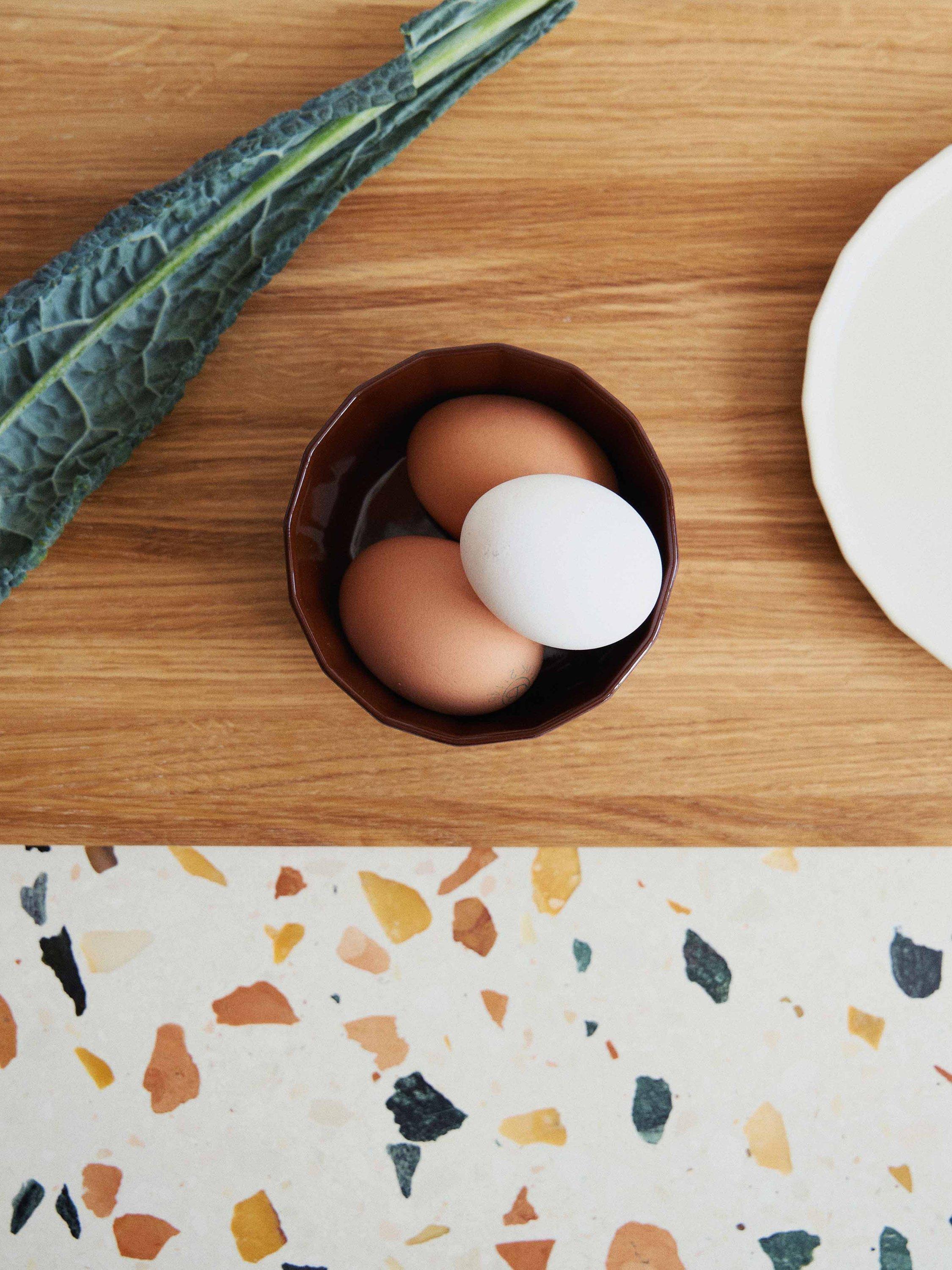 The Conran Shop Shapes porcelain bowl set cacao 10cm (British brand)