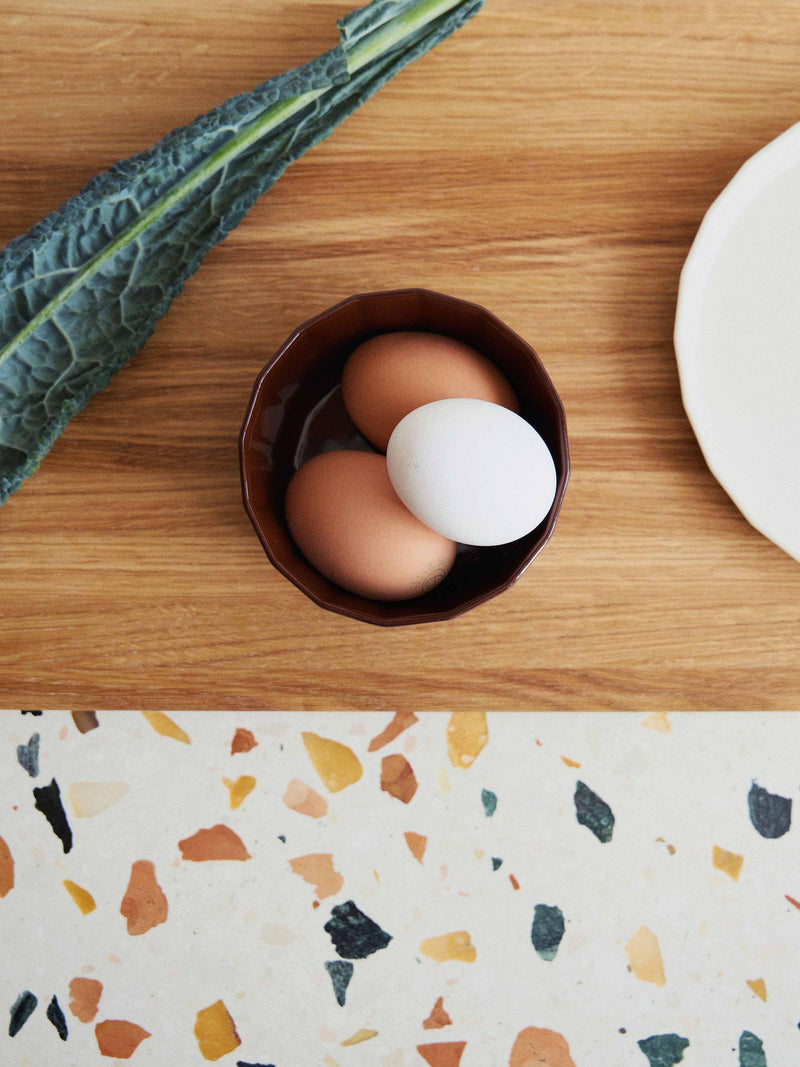 The Conran Shop Shapes porcelain bowl set cacao 10cm (British brand)