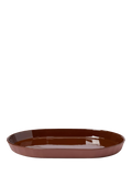 The Conran Shop oval porcelain platter cacao 32cm, imported from the UK