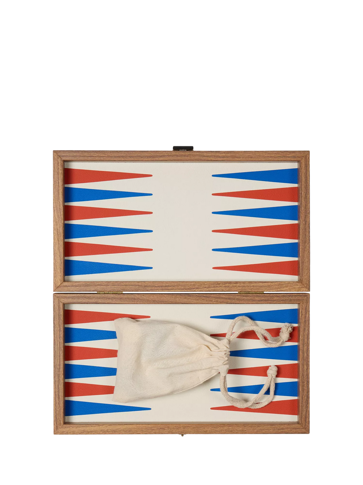 The Conran Shop Milos wooden travel backgammon set, UK version