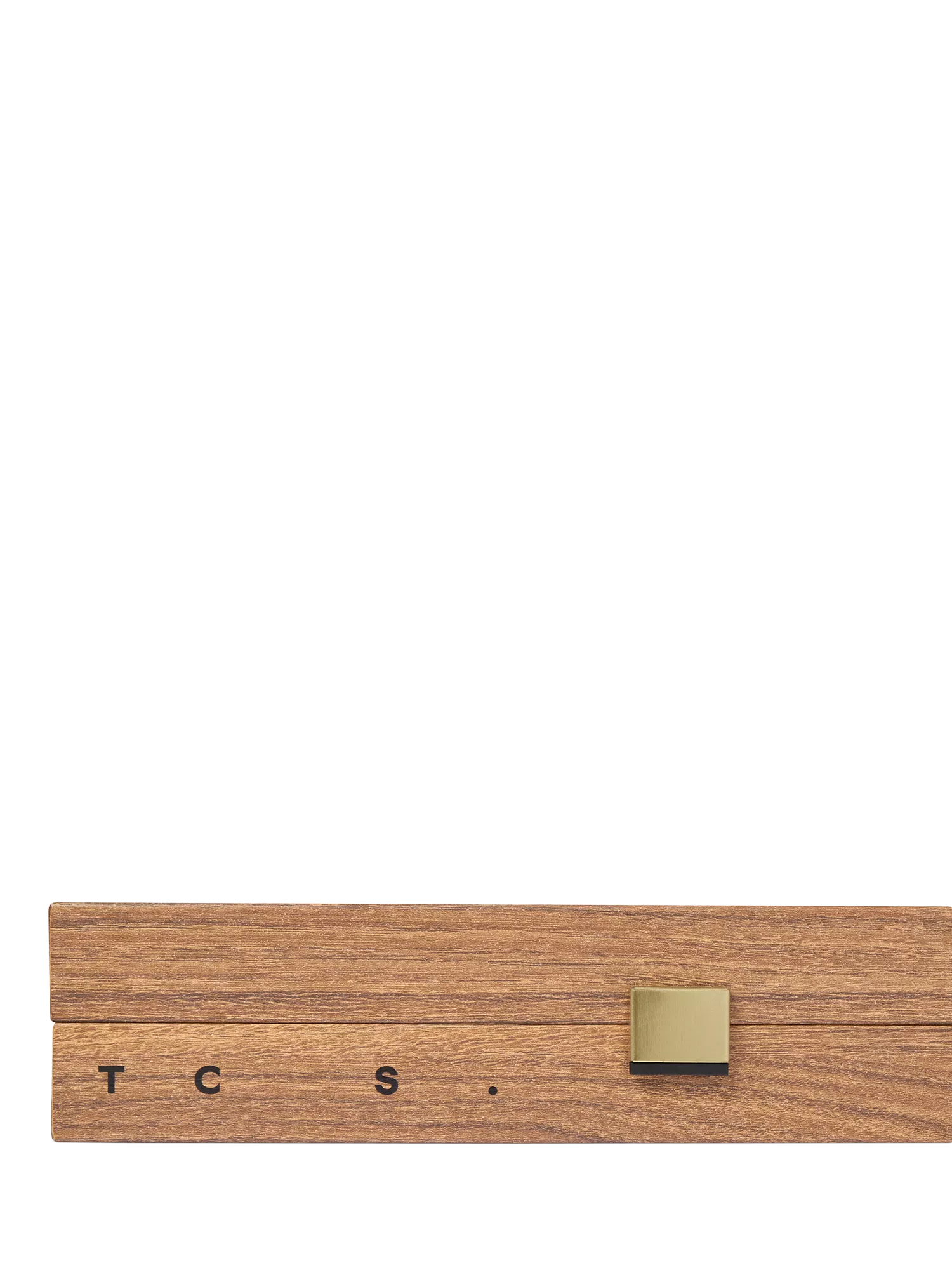 The Conran Shop Milos wooden travel backgammon set, UK version