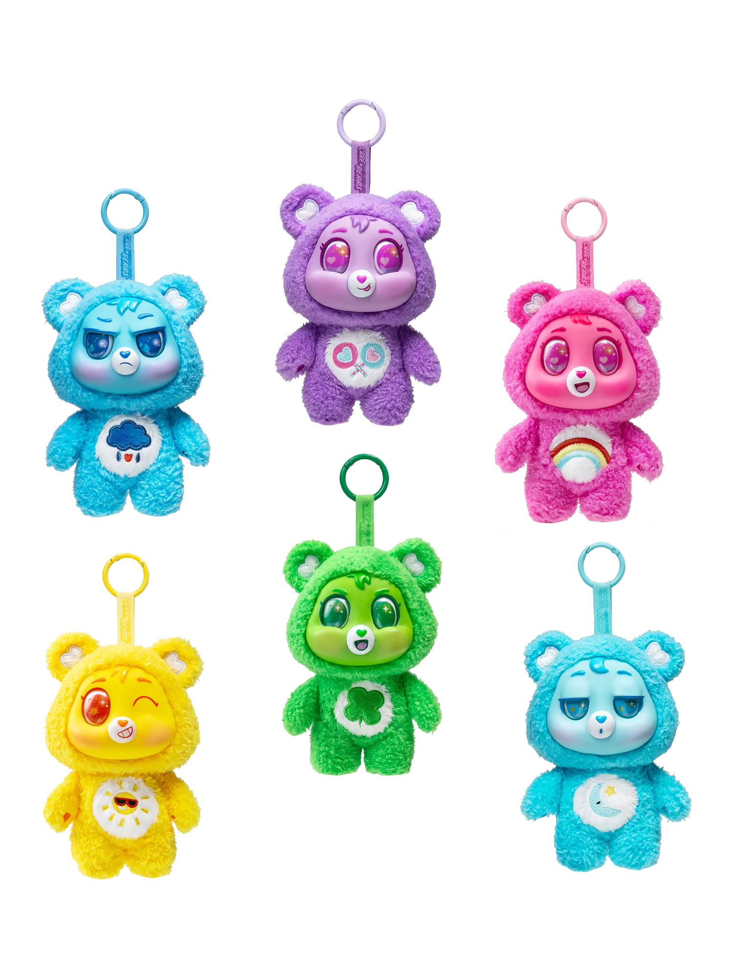 Care Bears Caring Cuties plush clip toy 15cm - British product