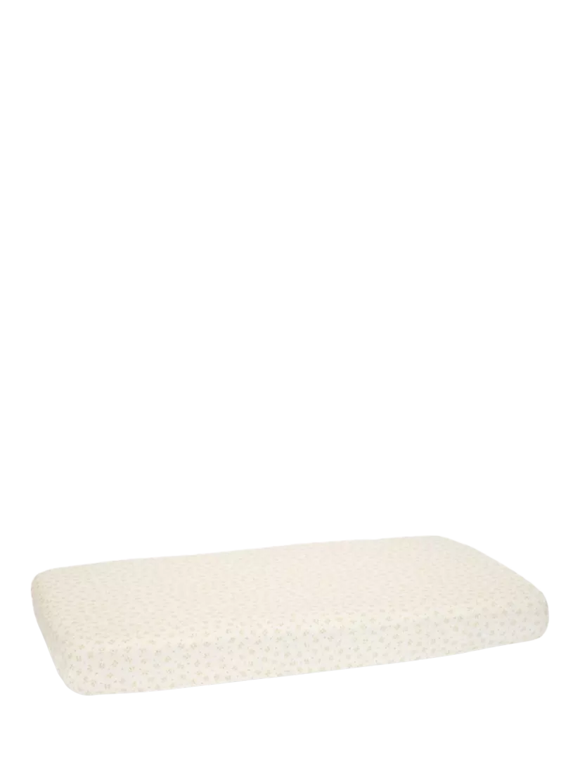 Little Dutch Blueberry Leaves Fitted Cot Sheet