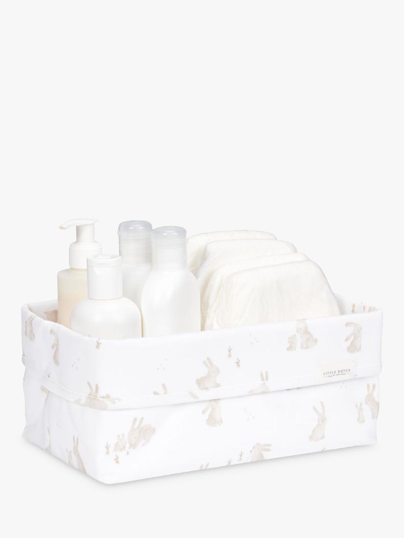 Little Dutch Baby Bunny Nappy Caddy organic cotton - British product