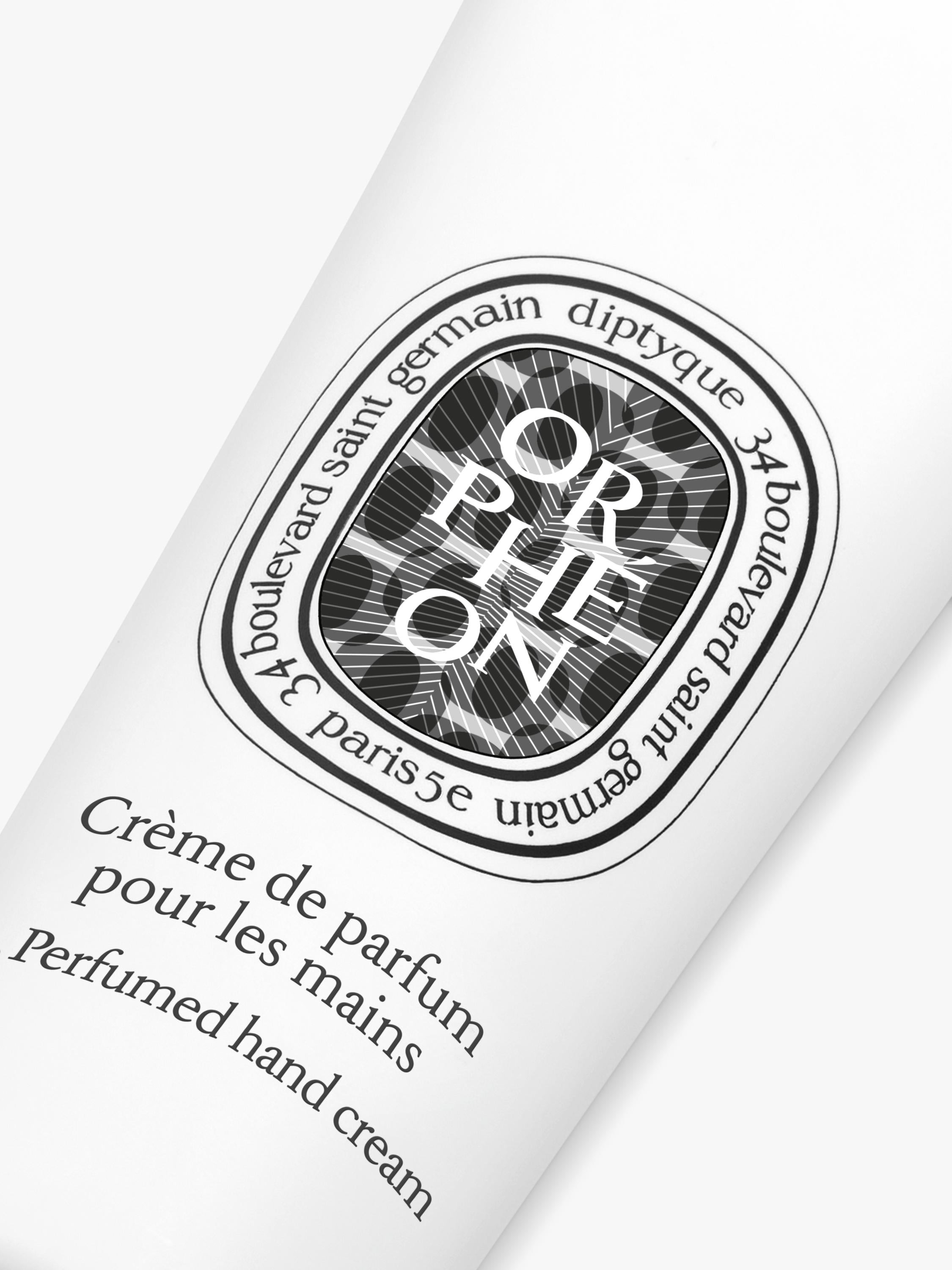 Diptyque Orphéon perfumed hand cream 45ml, imported from the UK