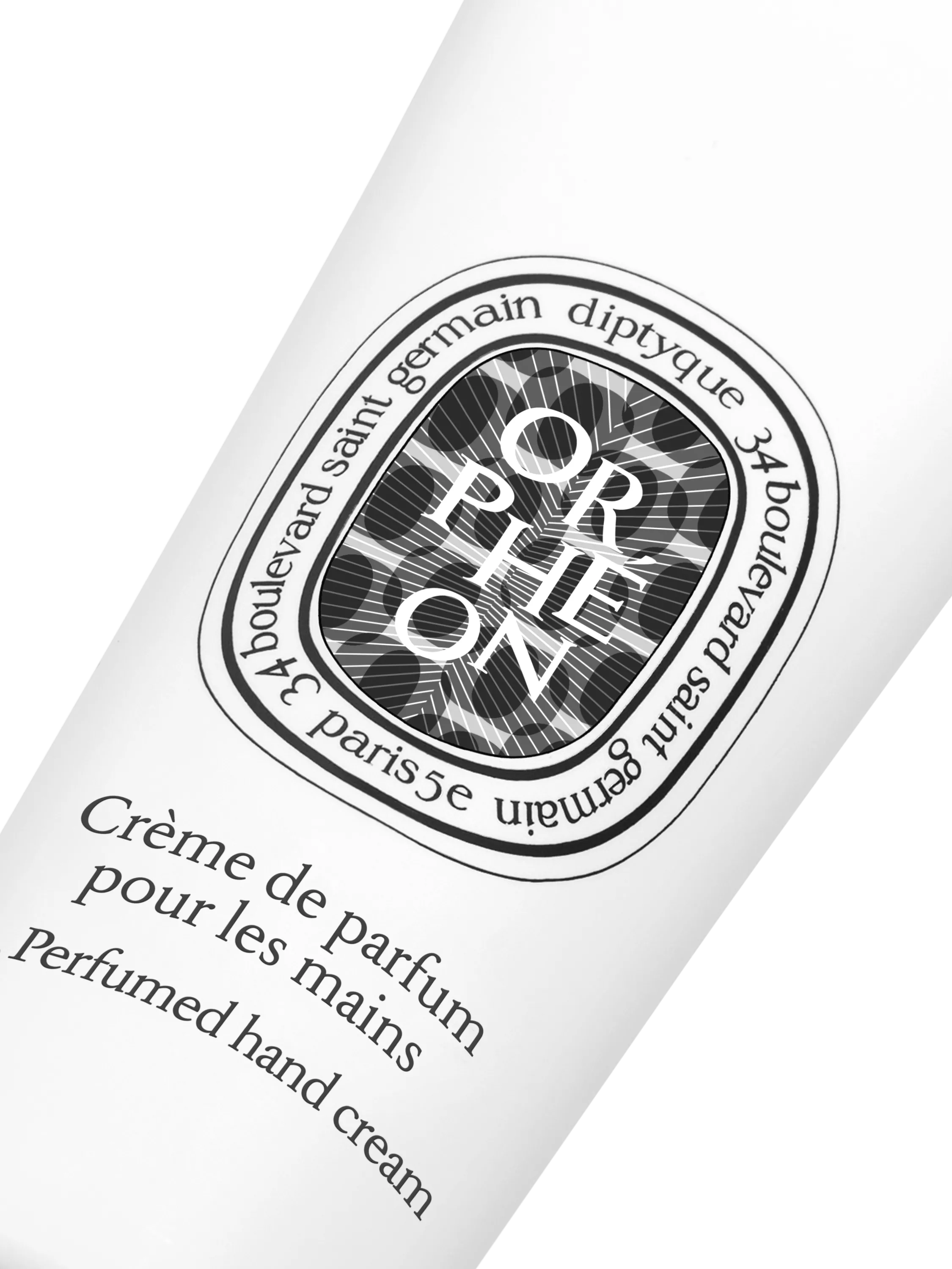 Diptyque Orphéon perfumed hand cream 45ml, imported from the UK