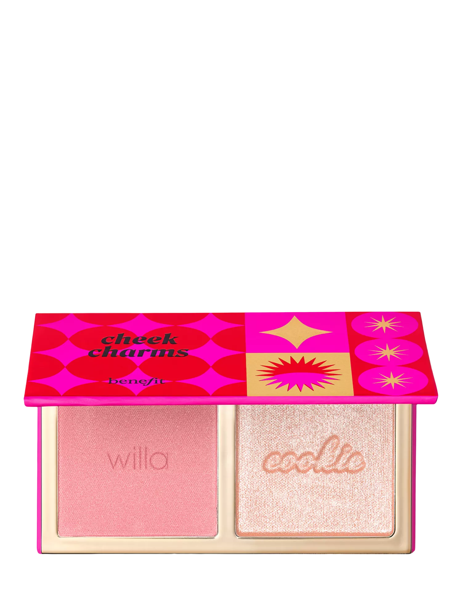 Benefit Cheek Charms blush and highlighter palette 6.5g - British product