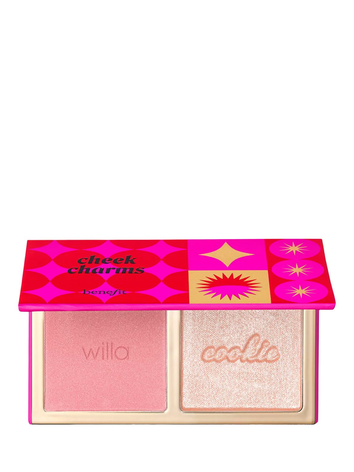 Benefit Cheek Charms blush and highlighter palette 6.5g - British product