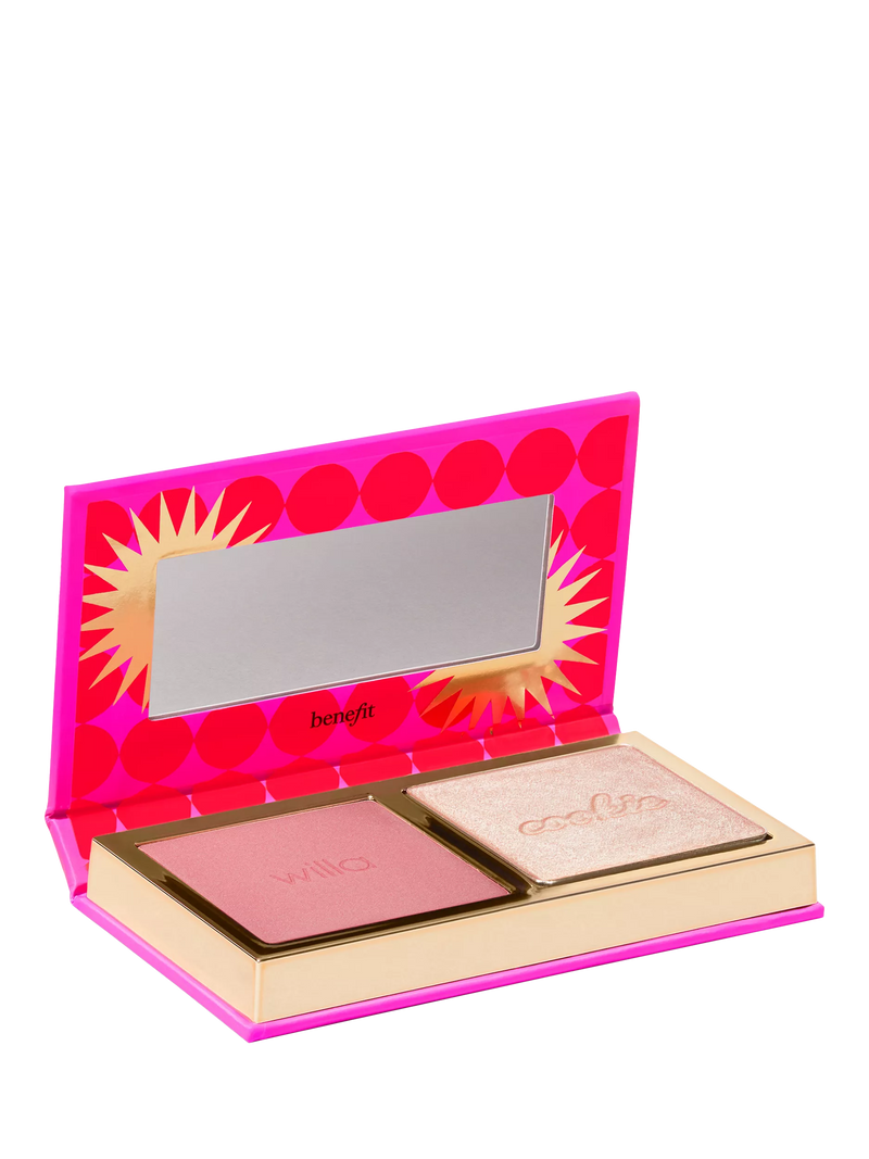 Benefit Cheek Charms blush and highlighter palette 6.5g - British product