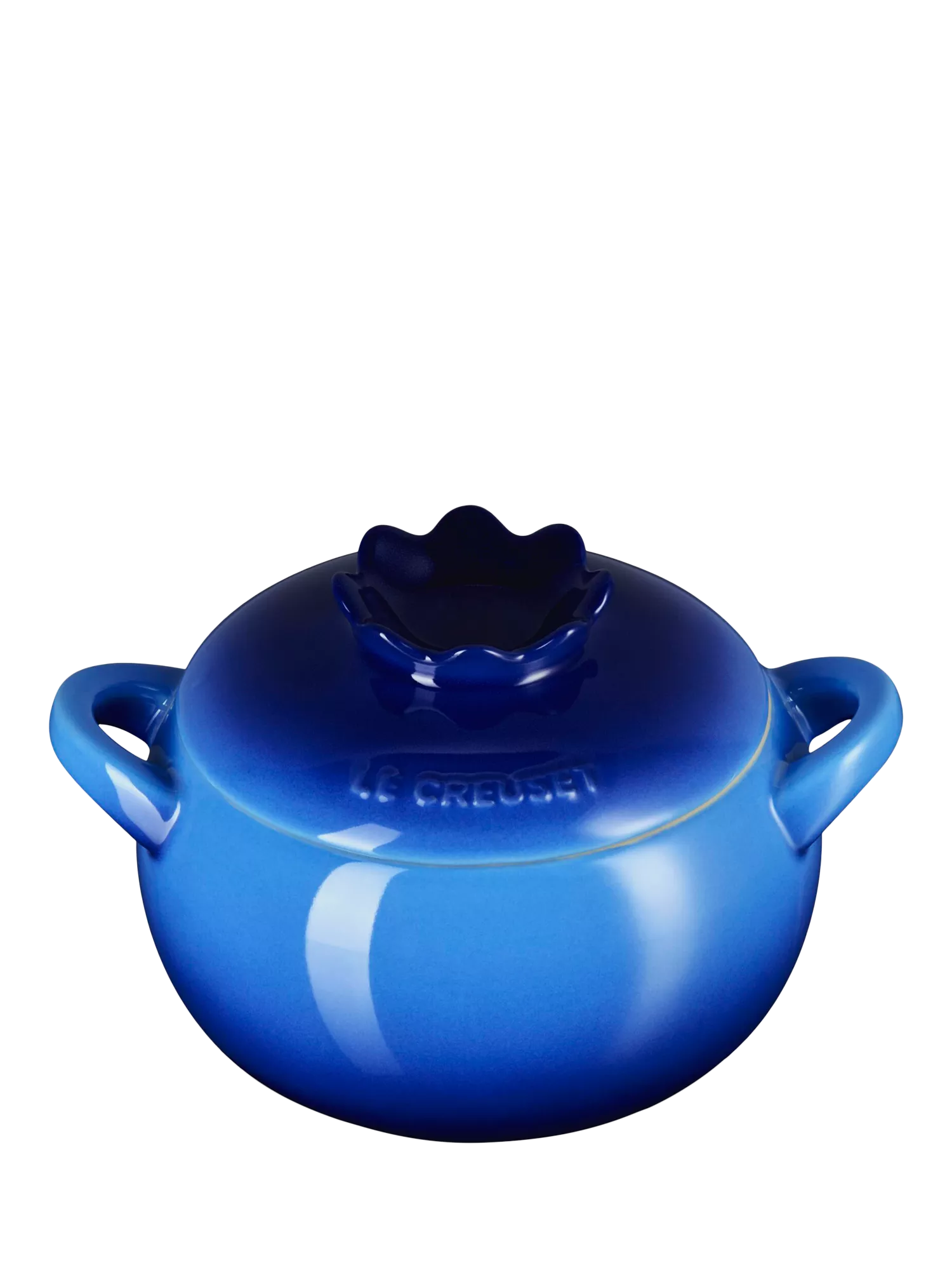 Le Creuset stoneware blueberry petite casserole 480ml - British product