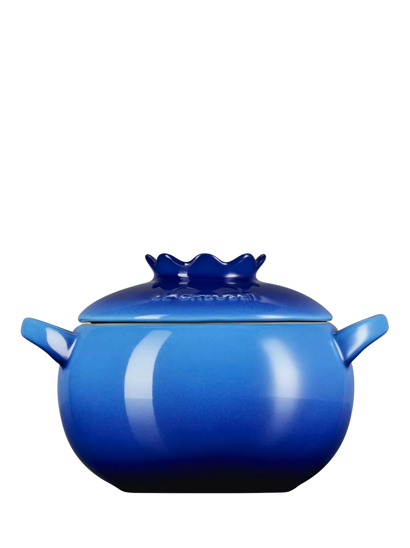 Le Creuset stoneware blueberry petite casserole 480ml - British product