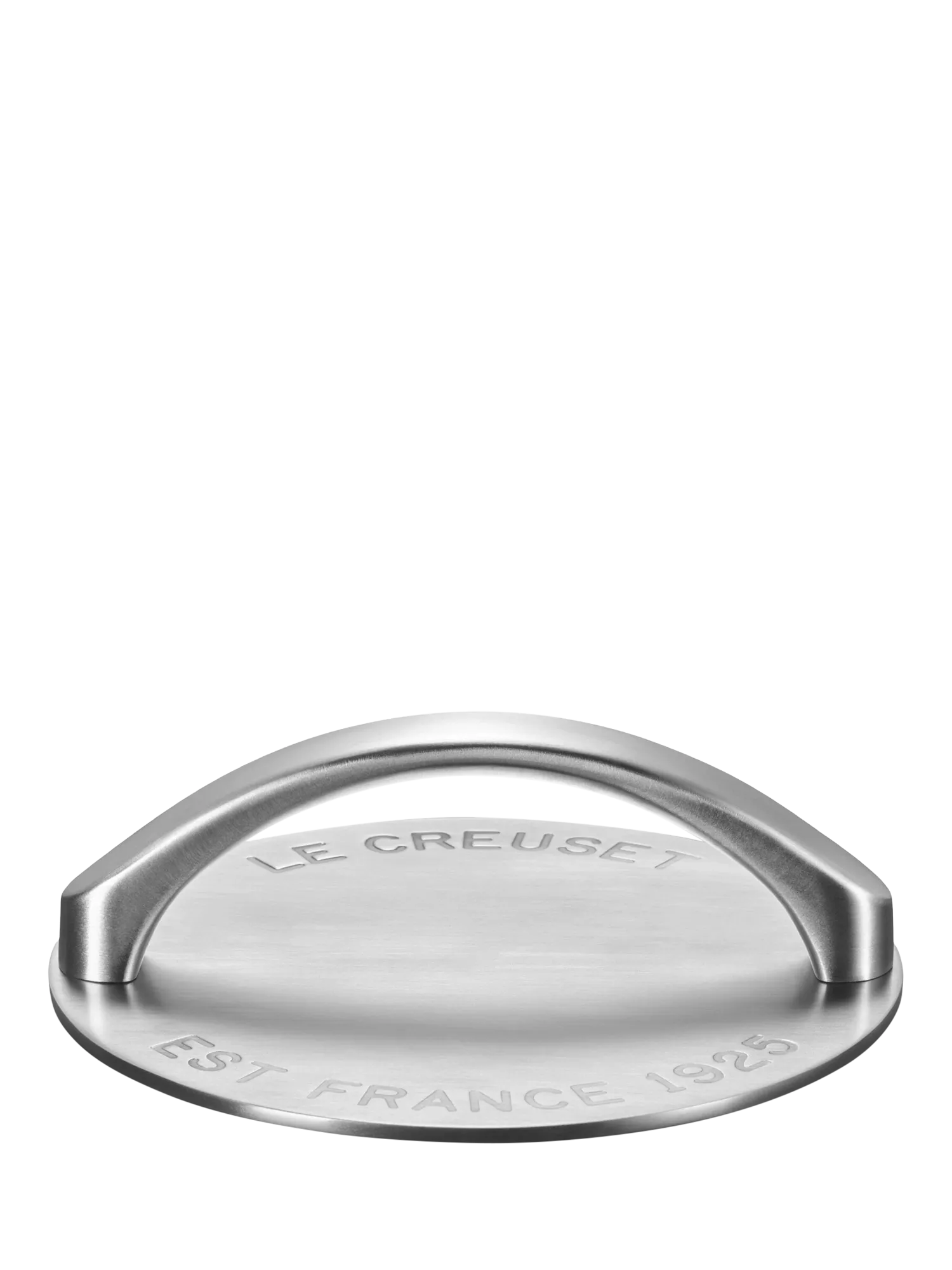 Le Creuset stainless steel BBQ press 18cm, imported from the UK
