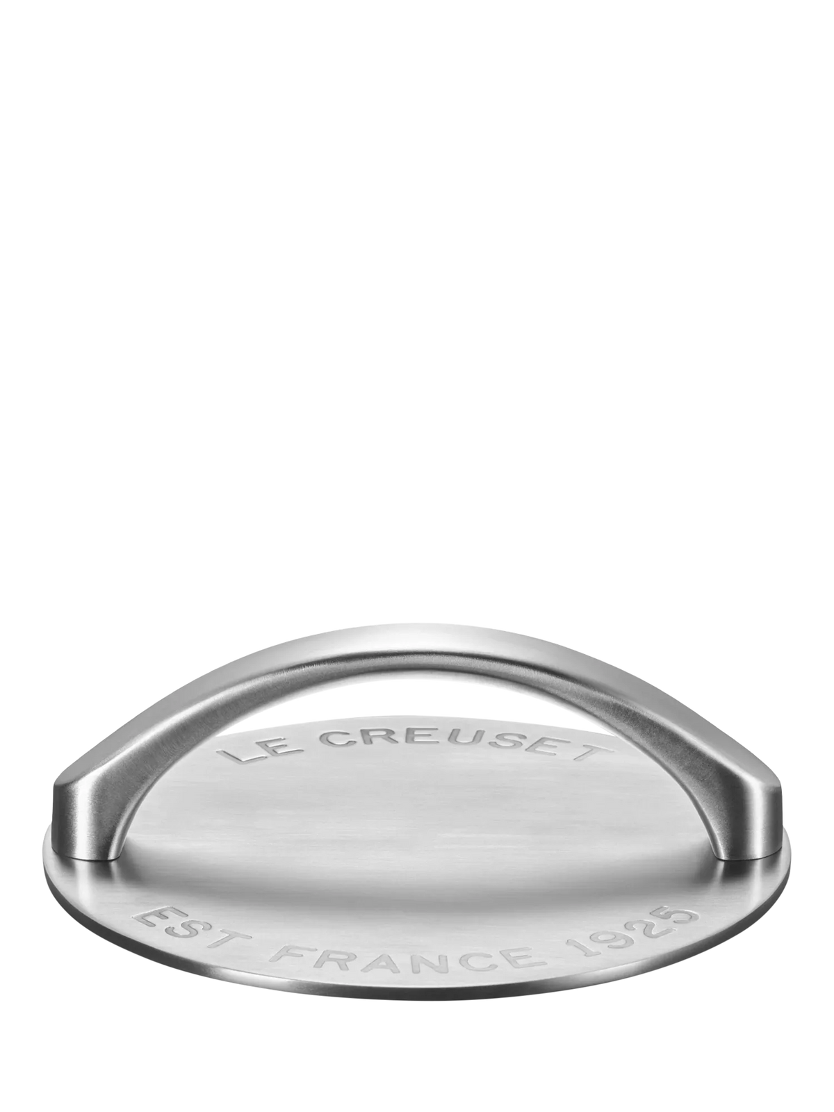 Le Creuset stainless steel BBQ press 18cm, imported from the UK