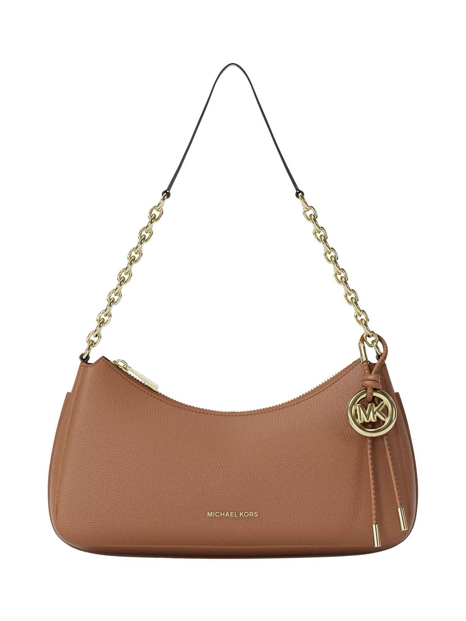 Michael Kors Nolita medium shoulder bag in luggage brown, UK version