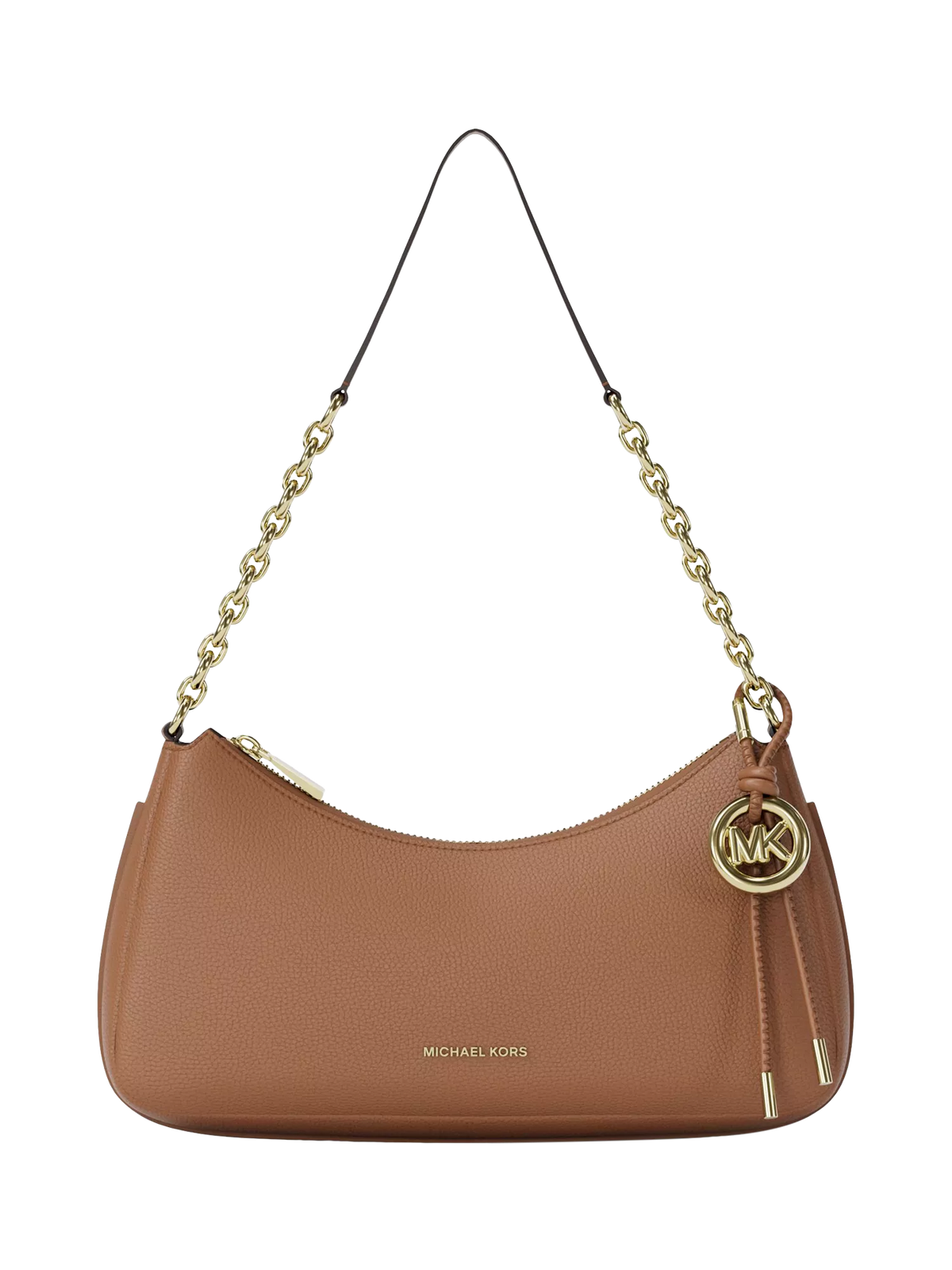 Michael Kors Nolita medium shoulder bag in luggage brown, UK version