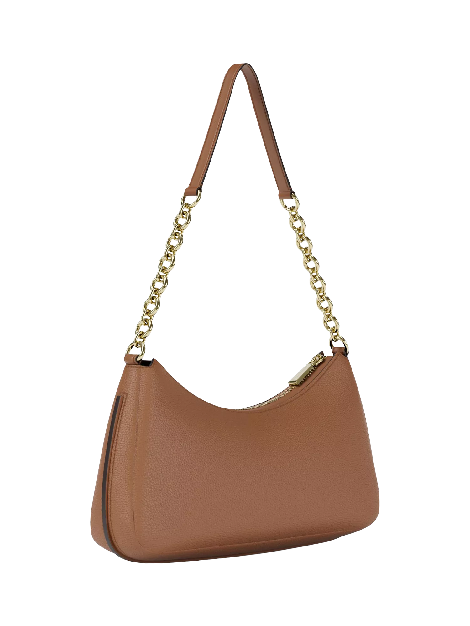 Michael Kors Nolita medium shoulder bag in luggage brown, UK version