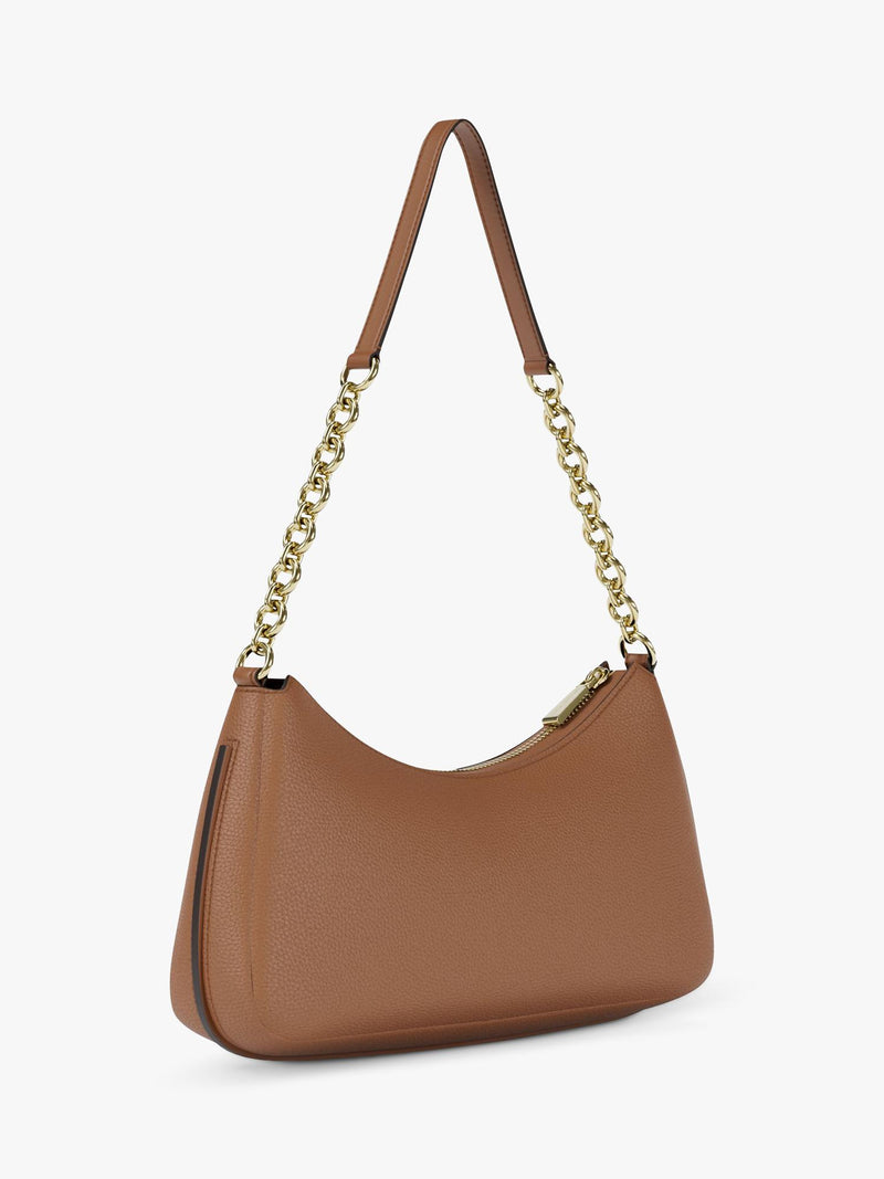 Michael Kors Nolita medium shoulder bag in luggage brown, UK version