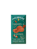 Meurisse dark chocolate bar with caramel and almonds 100g - British product