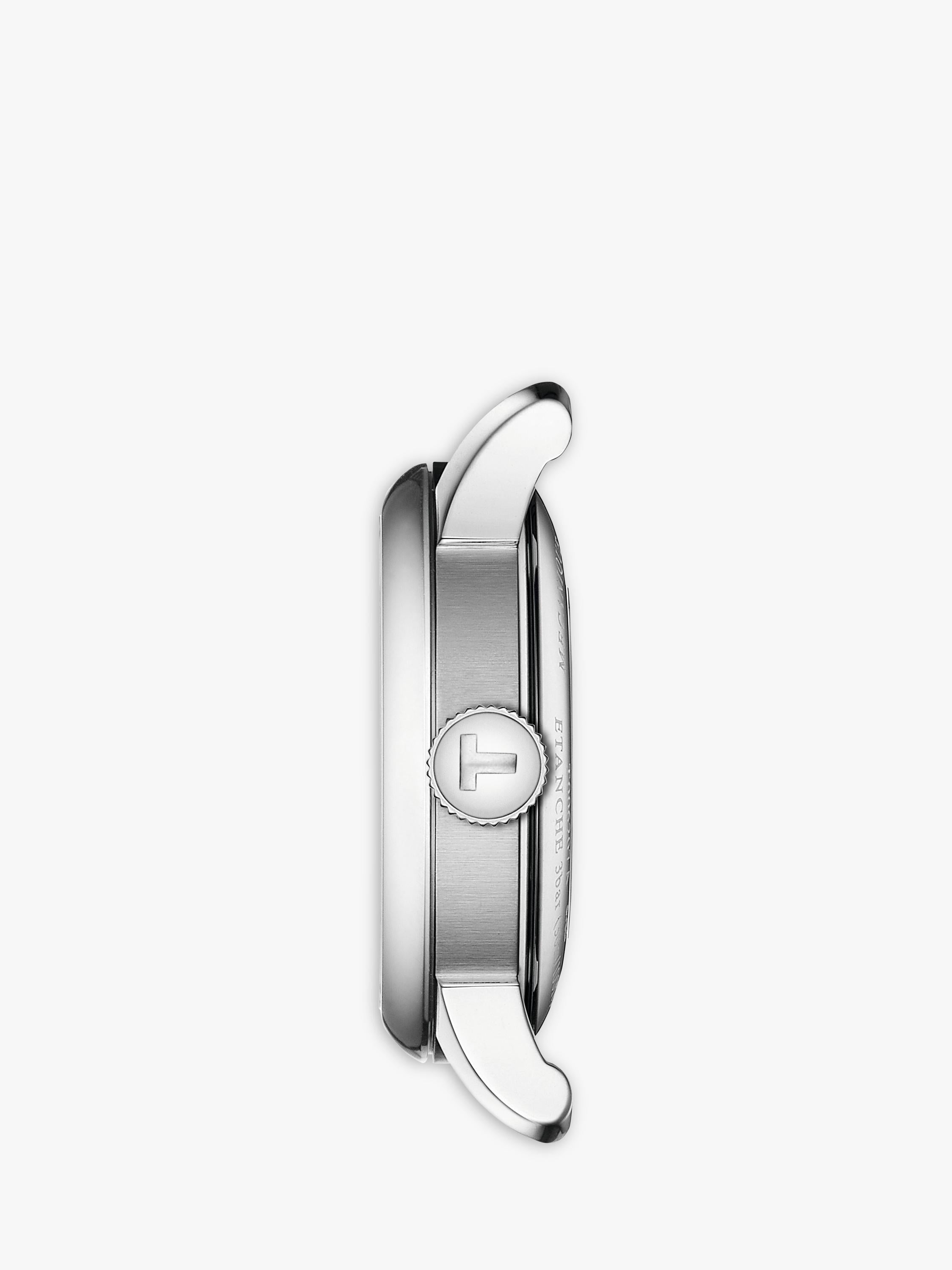 Tissot Le Locle automatic diamond watch silver dial bracelet strap, UK version