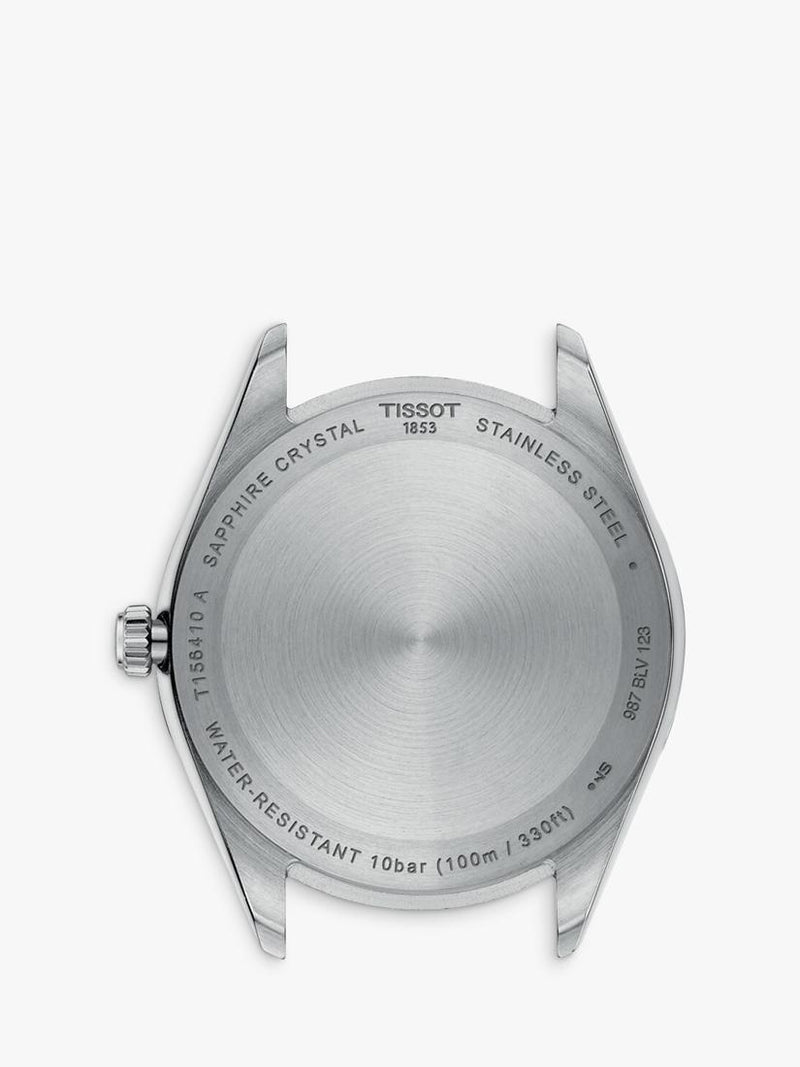 Tissot Ballade men's watch green dial stainless steel strap - British product