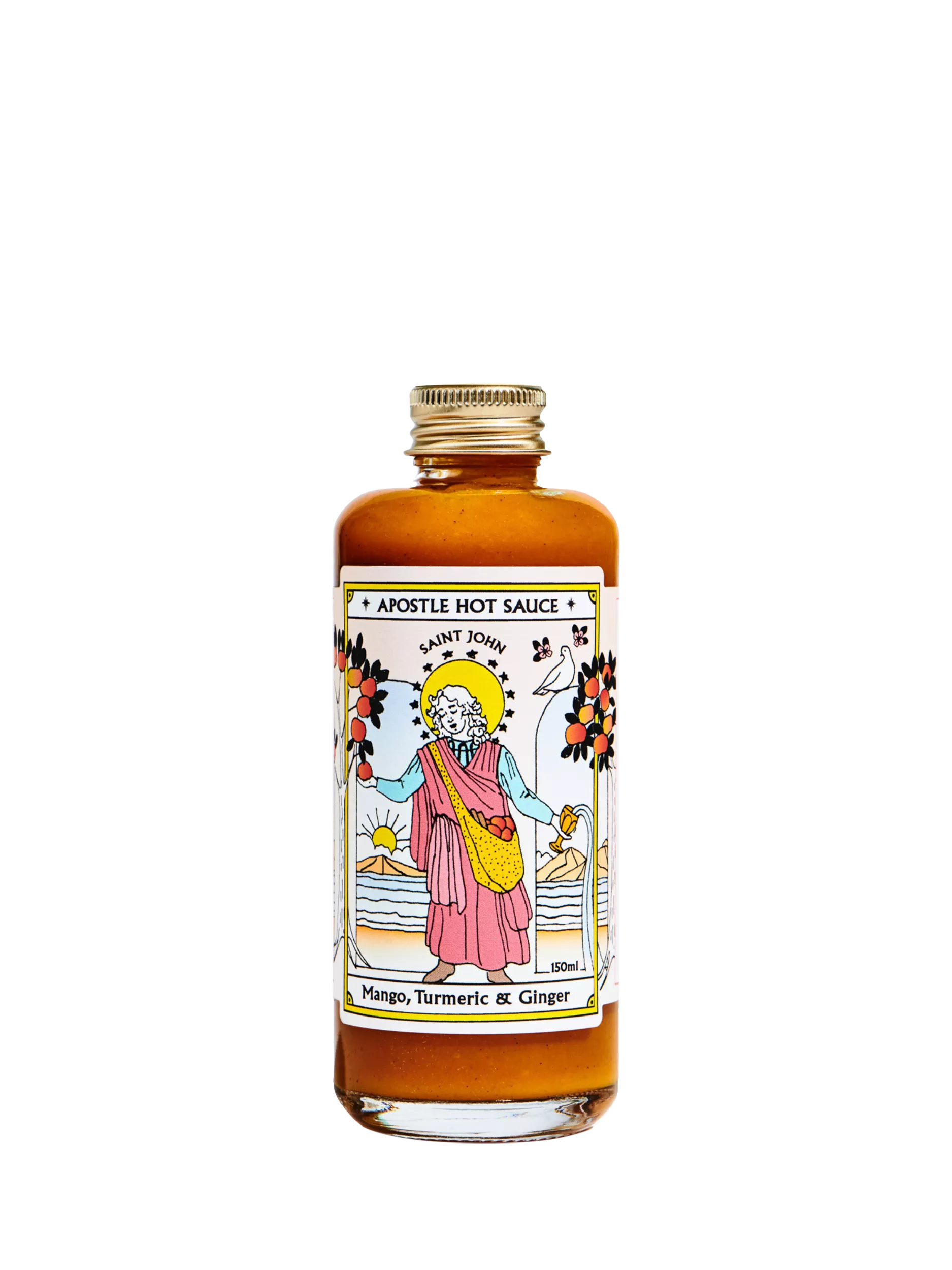 Apostle St John fermented hot sauce 150g, UK version