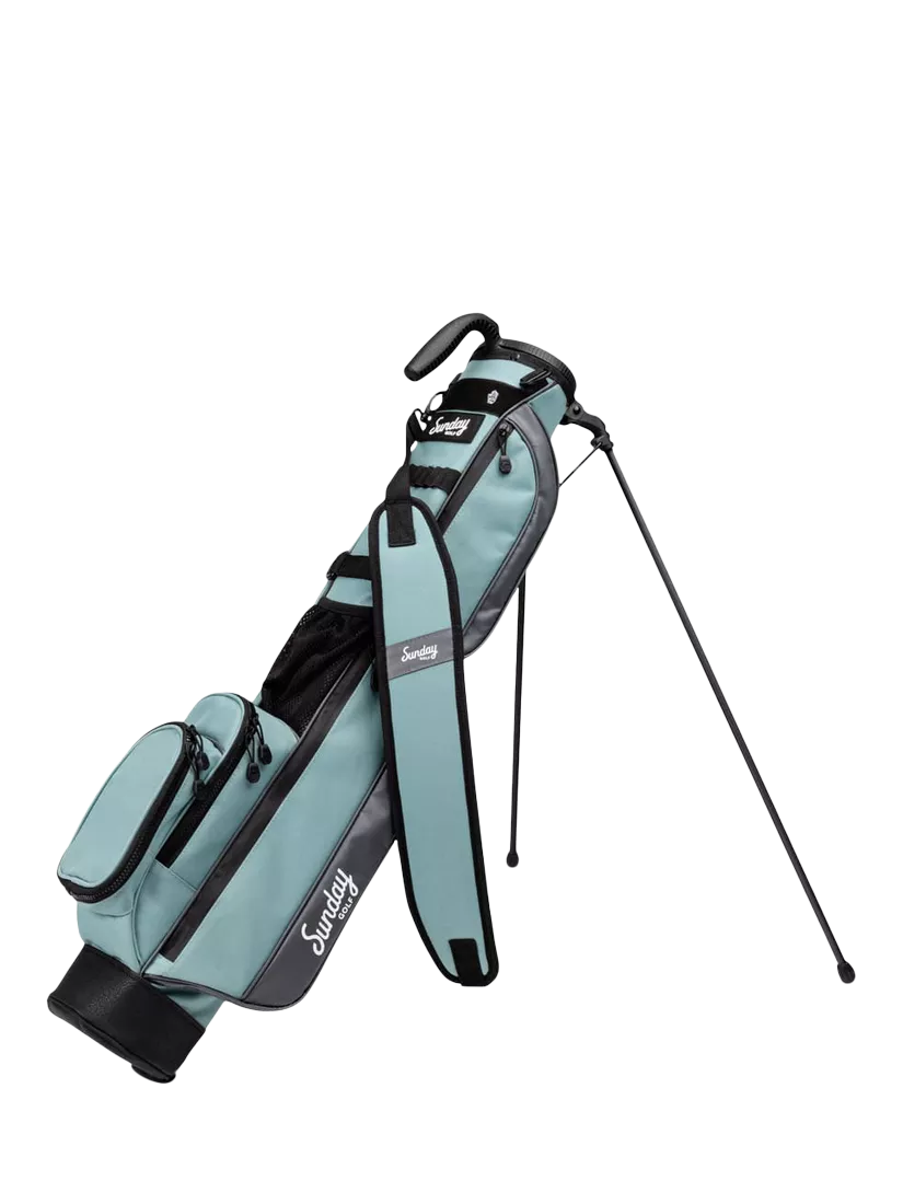 Sunday Golf Golf Bag with Stand, Seafoam