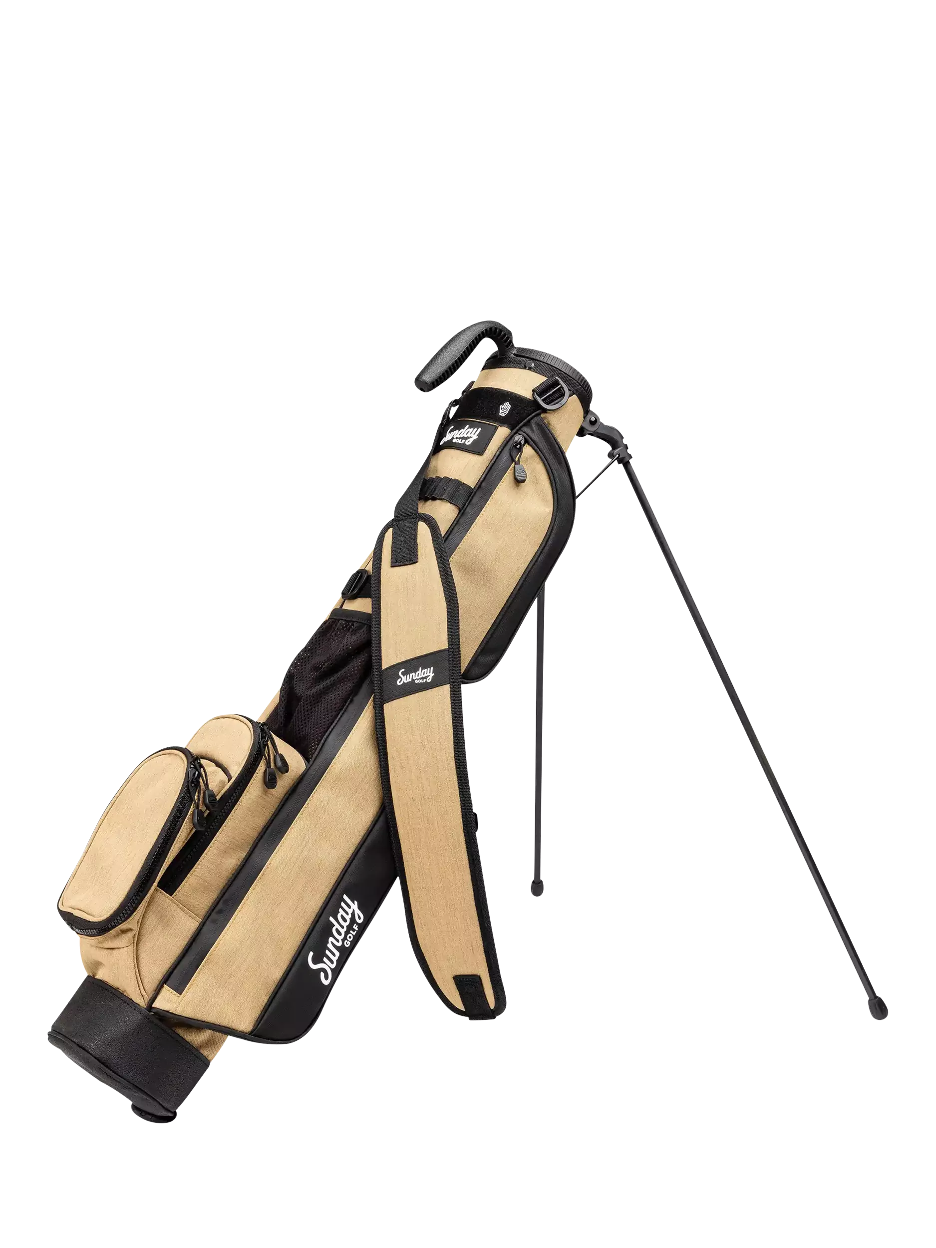 Sunday Golf Golf Bag with Stand, Sandstone