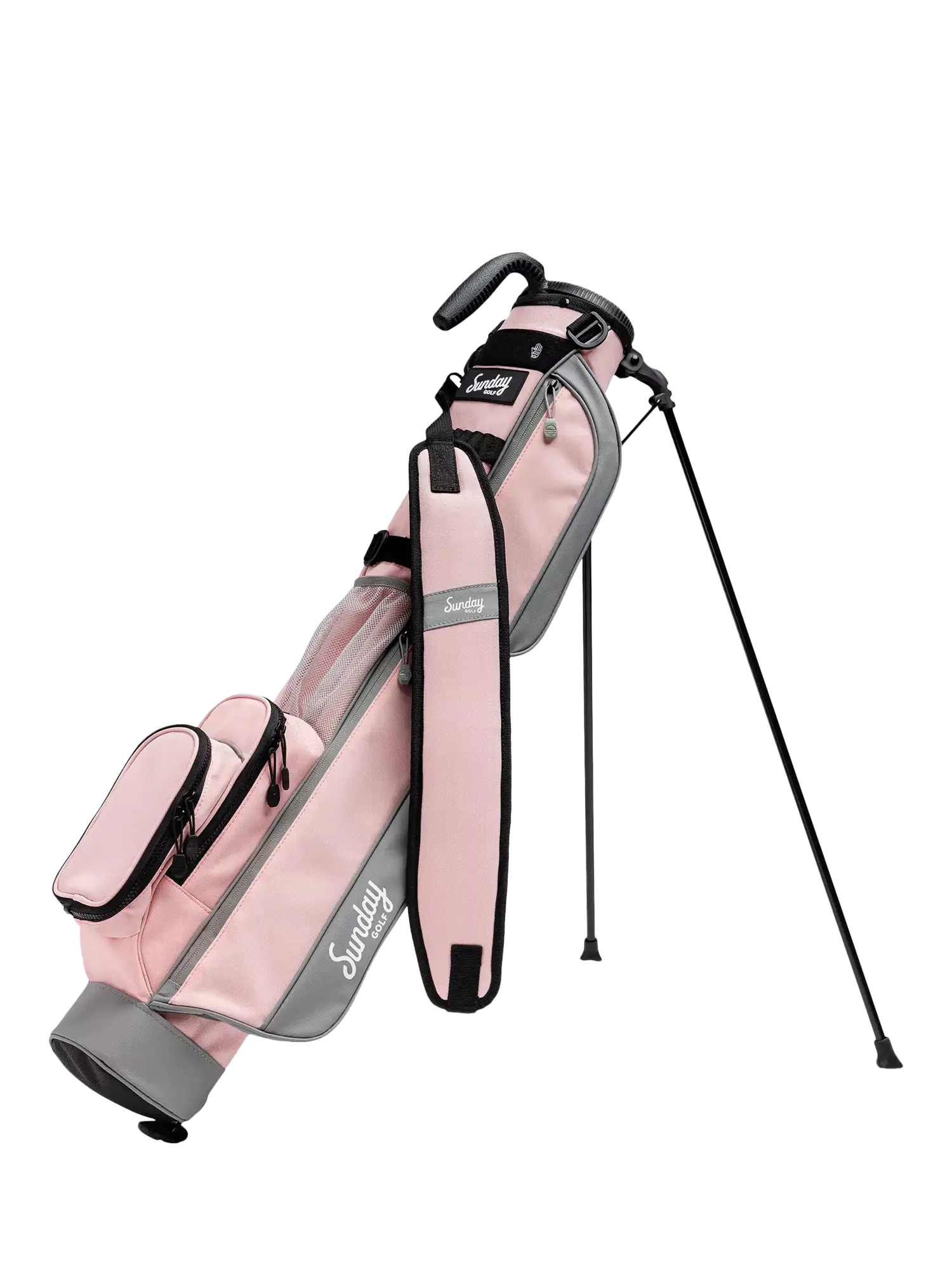 Sunday Golf Golf Bag with Stand, Flamingo
