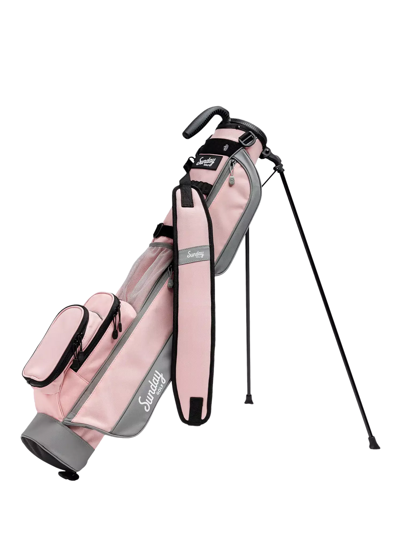 Sunday Golf Golf Bag with Stand, Flamingo