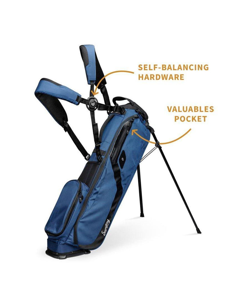 Sunday Golf El Camino golf bag lightweight design, imported from the UK