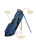 Sunday Golf El Camino golf bag lightweight design, imported from the UK