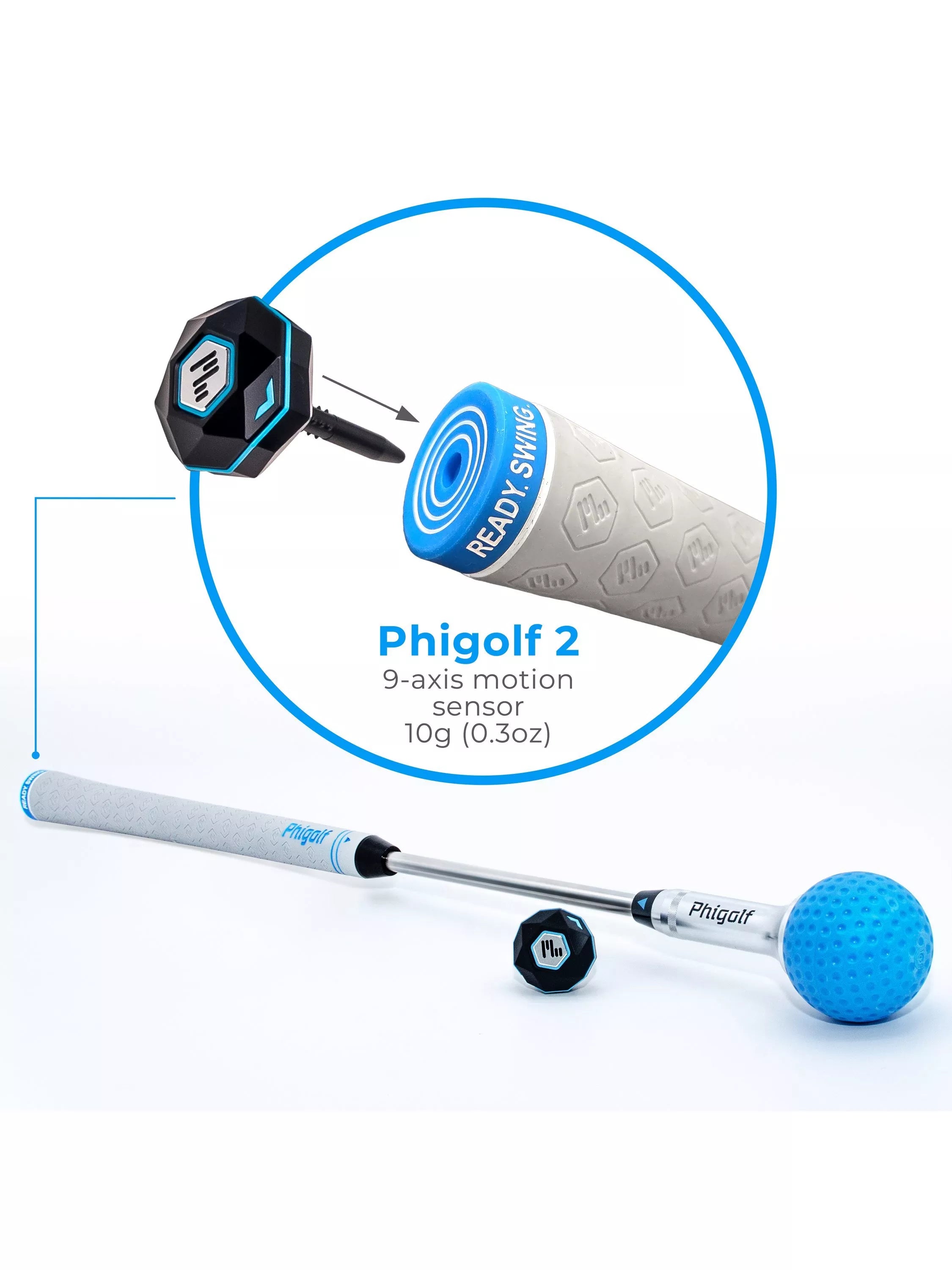 Phigolf Flex indoor golf simulator device, imported from the UK