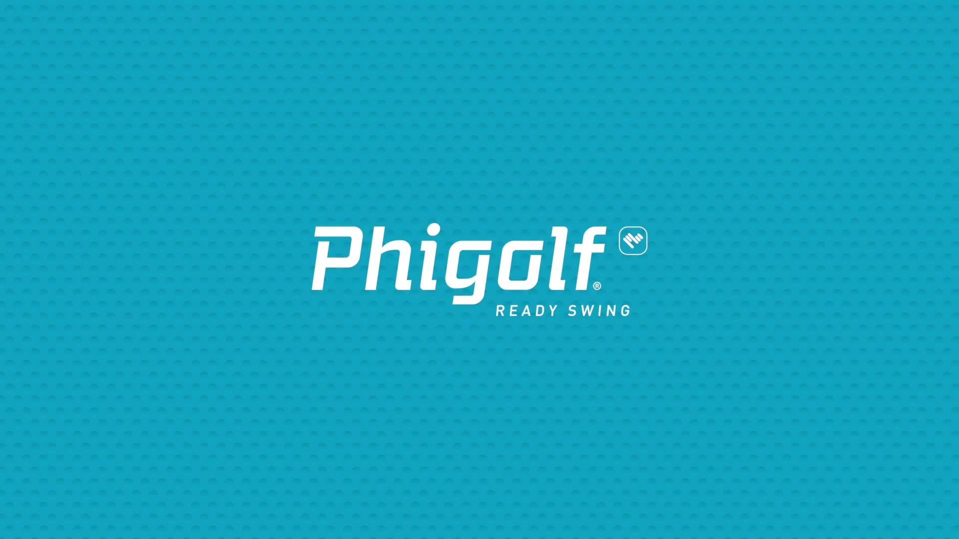 Phigolf Flex indoor golf simulator device, imported from the UK