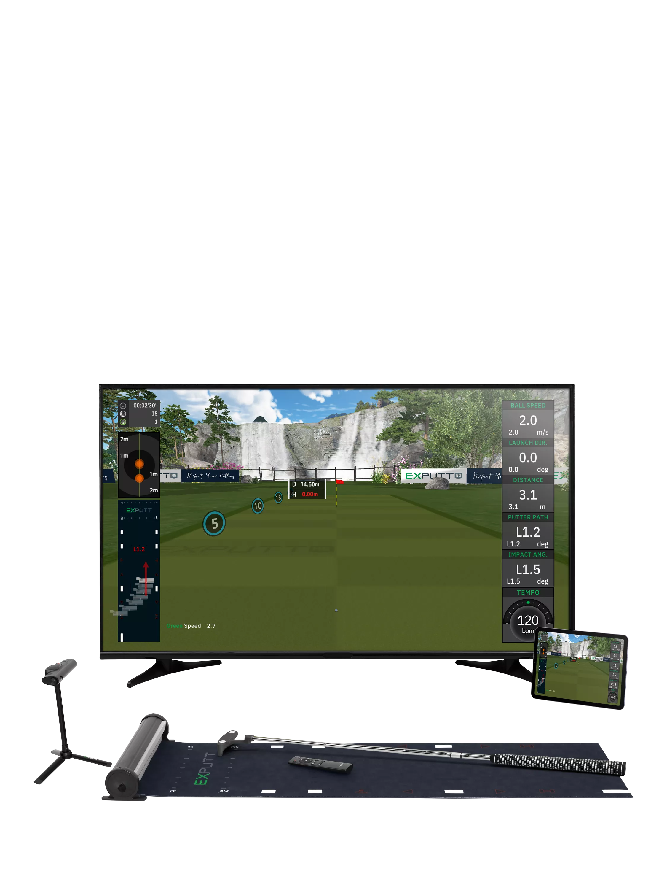 ExPutt RG Golf Putting Simulator, imported from the UK