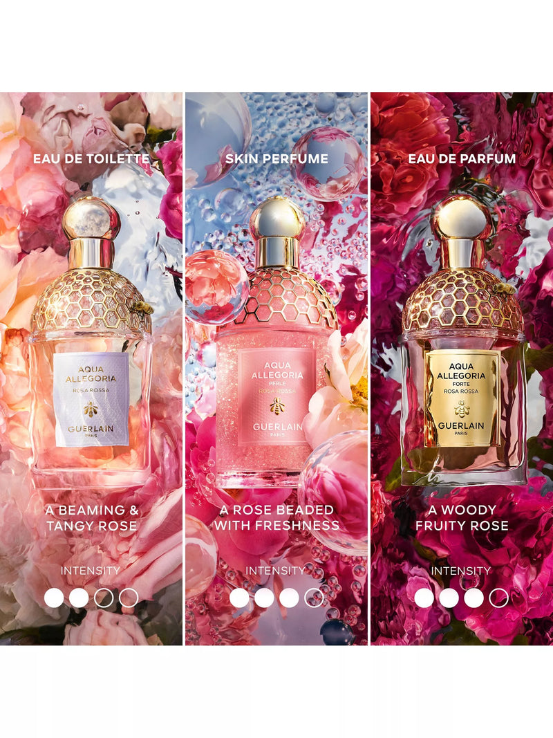 Guerlain limited edition Aqua Allegoria Perle Rosa Rossa eau de parfum 125ml, UK version