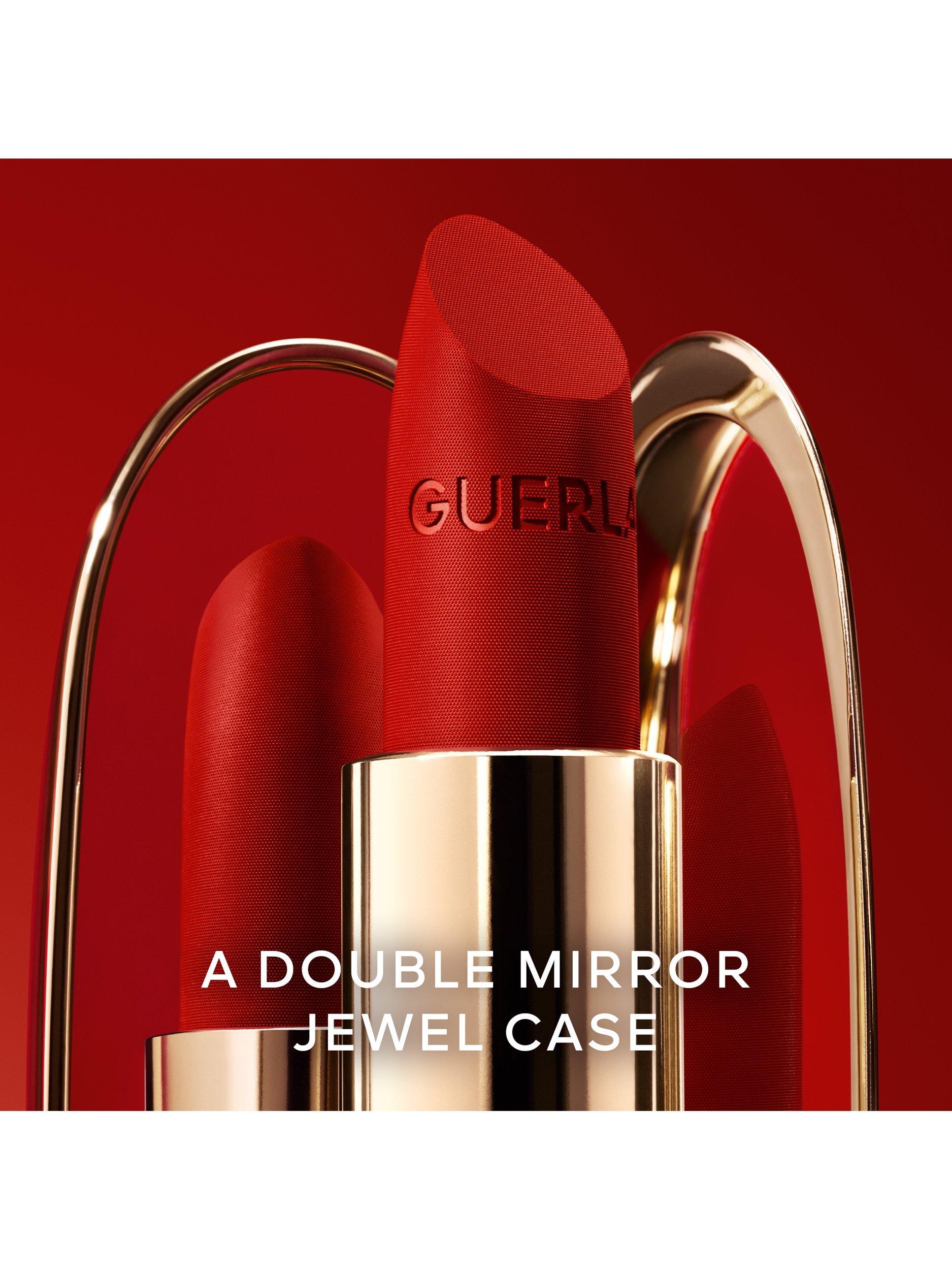 Guerlain Rouge G Blooming Denim case, imported from the UK