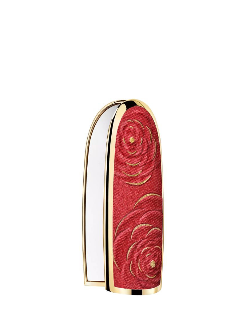Guerlain Rouge G Blooming Denim Double Mirror Jewel Case Limited Edition Lipstick Case
