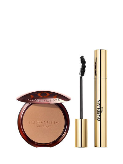 John Lewis Guerlain Terracotta Bronzing Powder & Noir G Mascara Makeup Gift Set- Buy online at McGrocer