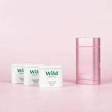 Wild Natural Deodorant Refills Jasmine Mandarin Blossom 3 x 43g (British brand)