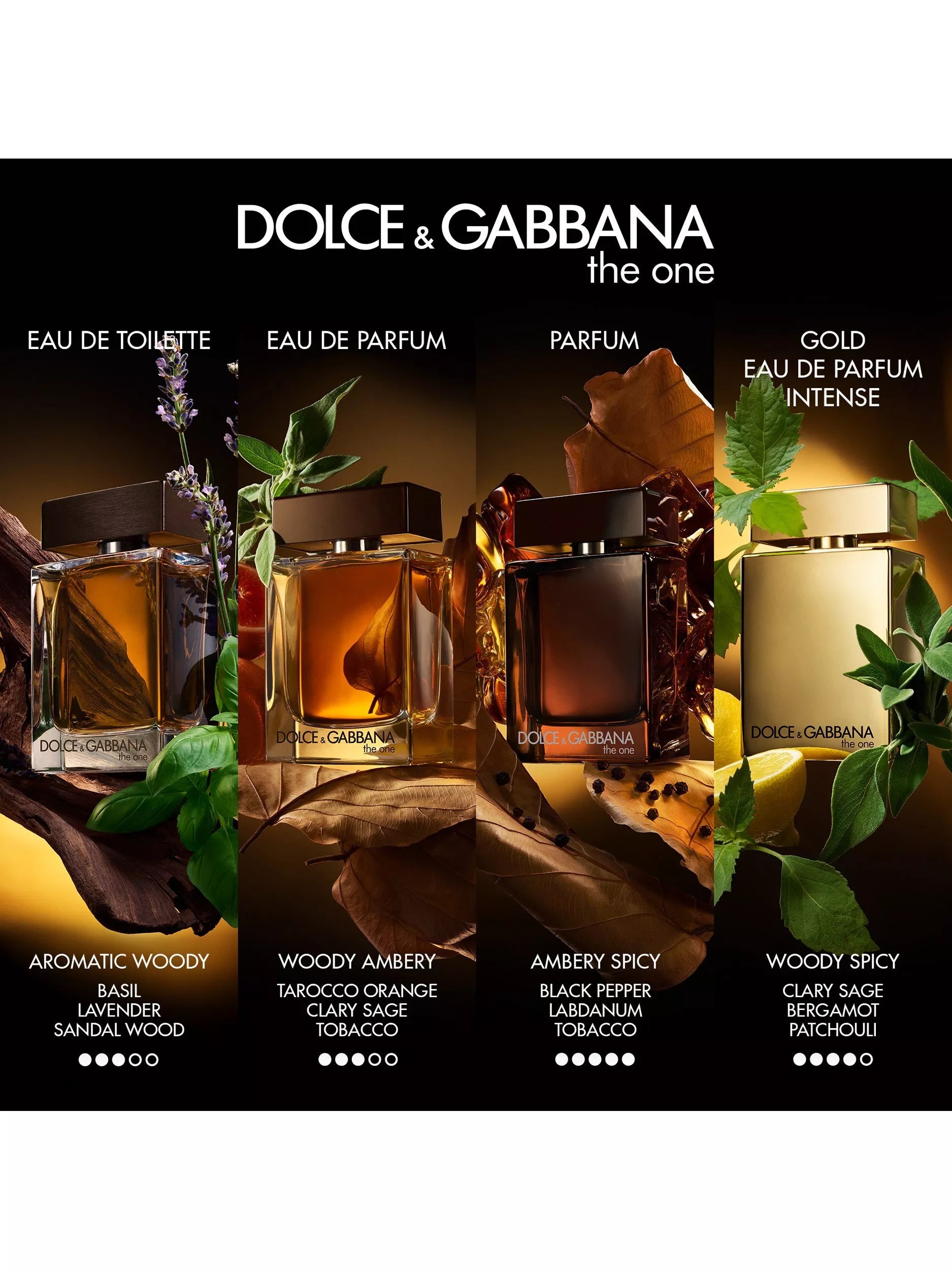 Dolce & Gabbana The One For Men Parfum 100ml - British product