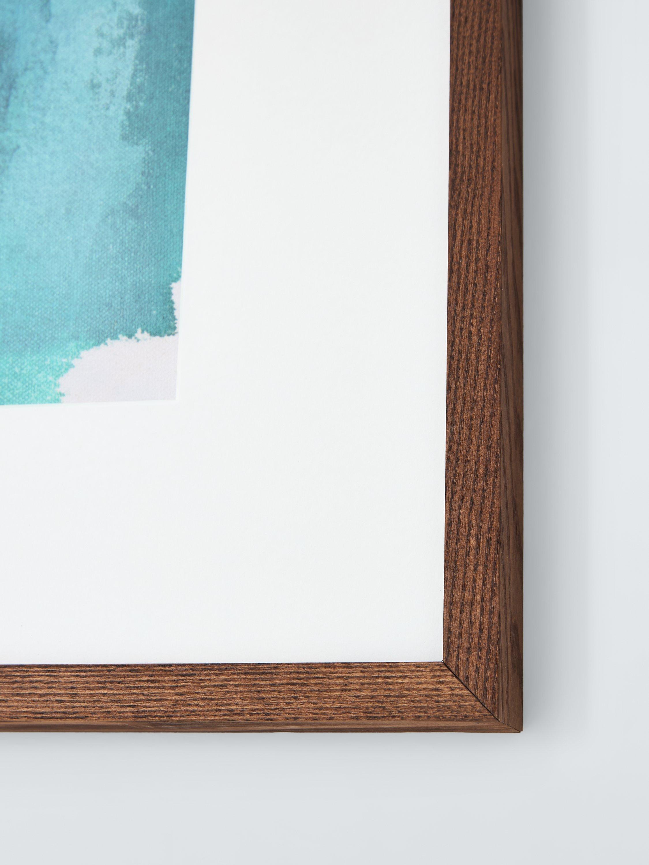 John Lewis framed print by Susan McDonald 82.5x62.5cm blue - British product