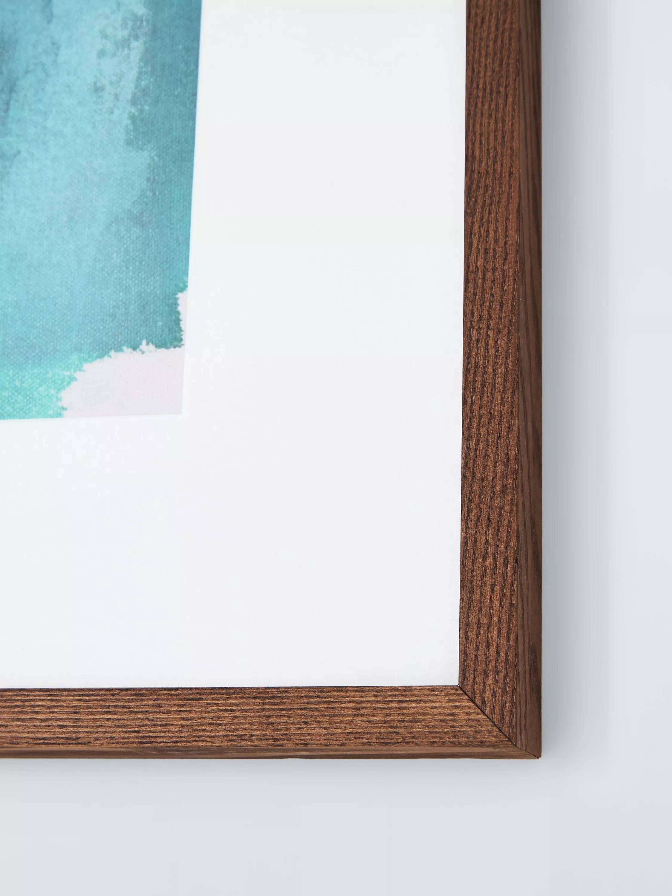 John Lewis framed print by Susan McDonald 82.5x62.5cm blue - British product