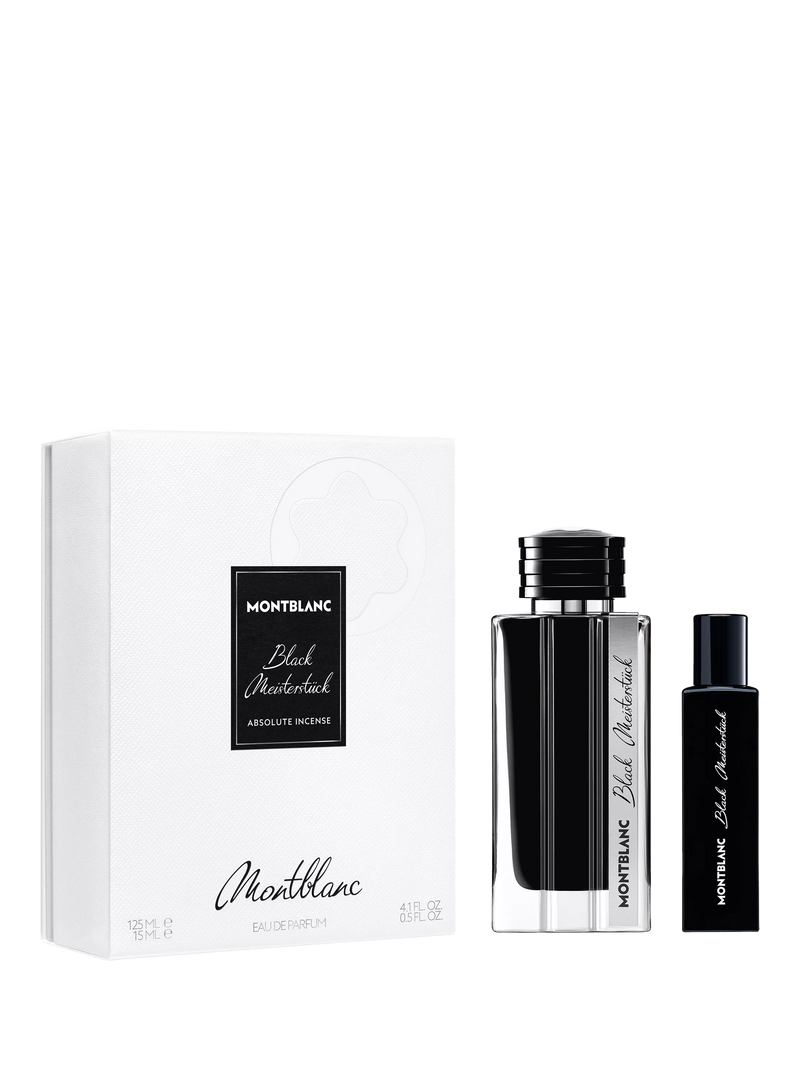 Montblanc Black Meisterstuck fragrance gift set 125ml and 15ml, UK version