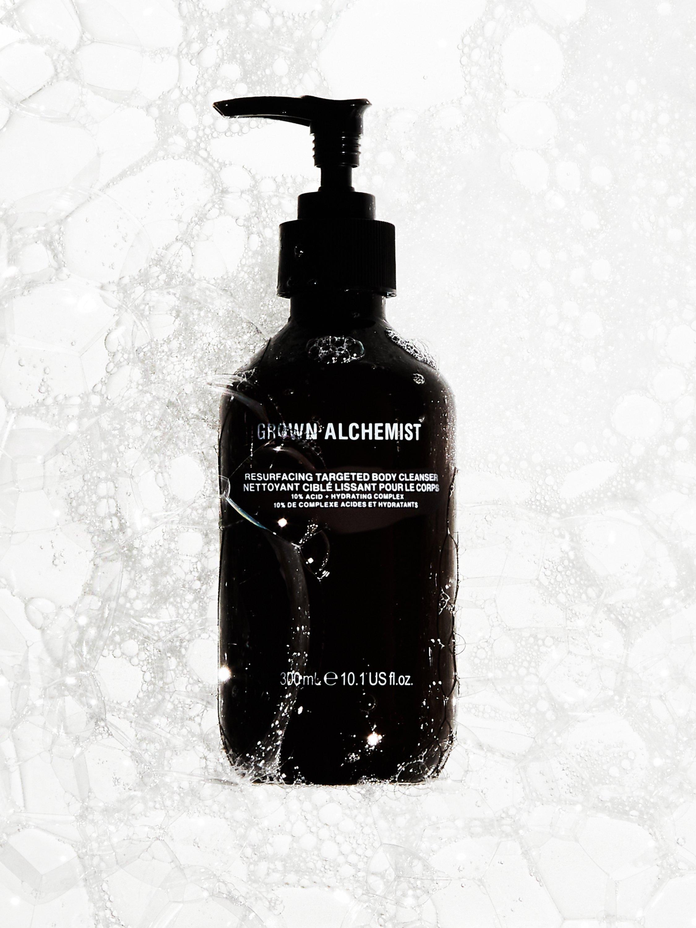 Grown Alchemist Resurfacing Body Cleanser 300ml, imported from the UK
