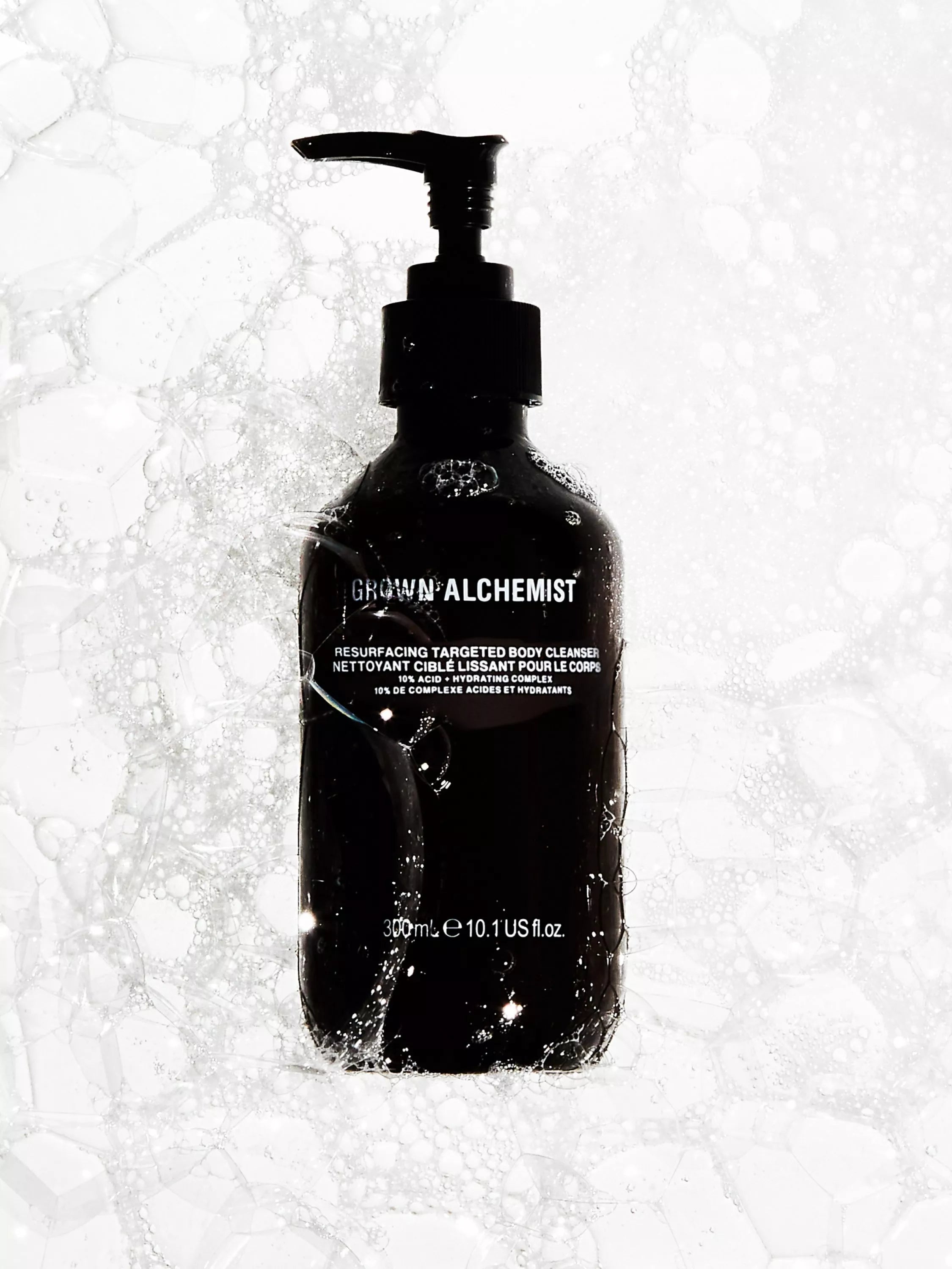 Grown Alchemist Resurfacing Body Cleanser 300ml, imported from the UK
