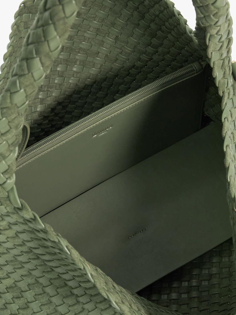 Dune London Deliberate gewebte Schultertasche (britische Marke)